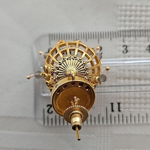 Indian Traditional Kundan  Necklace & Earrings Set - Picture 12 of 16